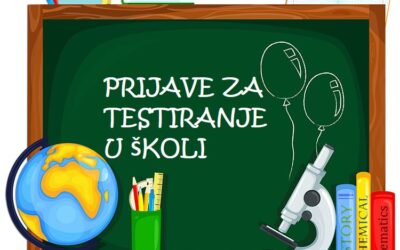 Prijave za testiranje u školi – upisi u prvi razred