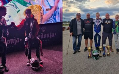 Trkački as iz Vukovine David Čonkaš prvak Hrvatske u kartingu