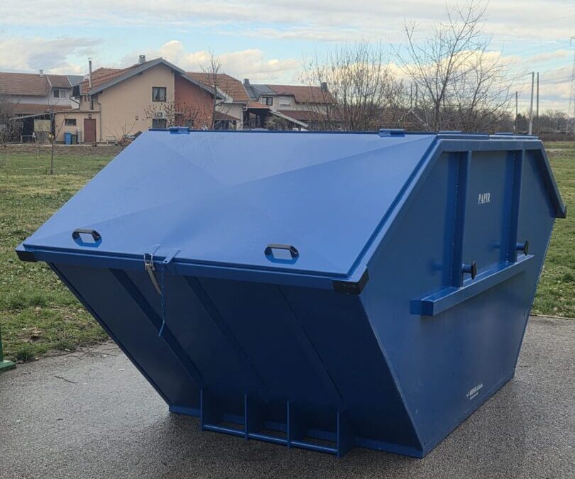 Novi kontejner za papir