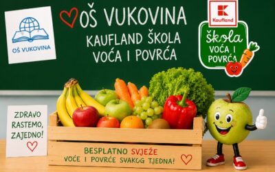 OŠ Vukovina ponovno u projektu „Kaufland škola voća i povrća“