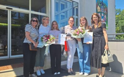 Učenice generacije na prijamu kod gradonačelnika